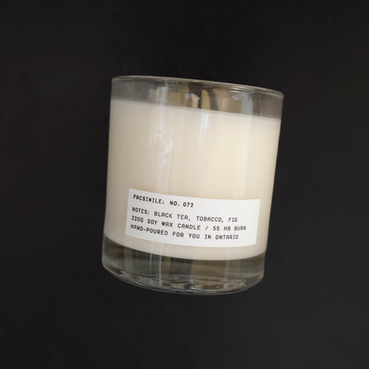 No. 072: Black Tea, Tobacco, Fig