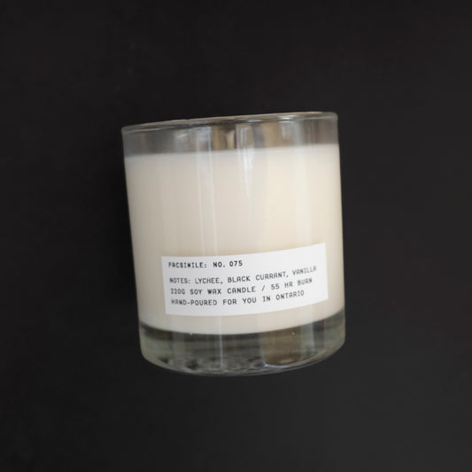 No. 075: Lychee, Black Currant, Vanilla
