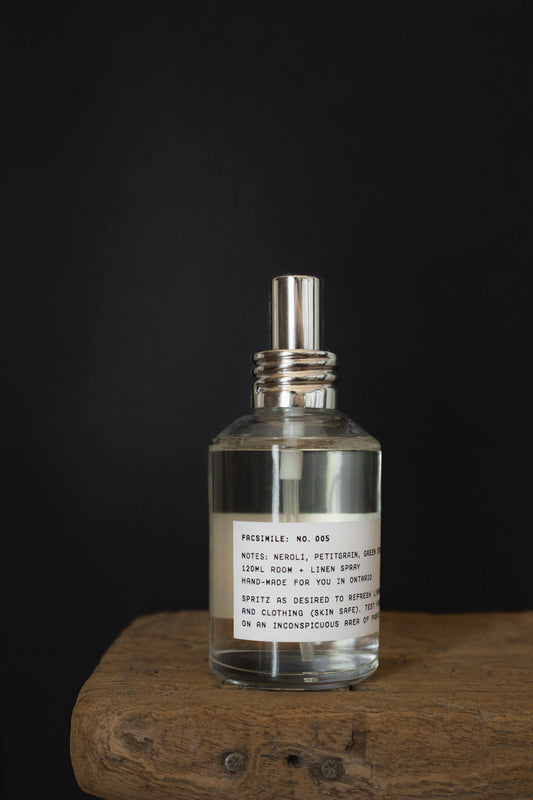No. 005: Neroli, Petitgrain, Green Stems [Room + Linen Spray]